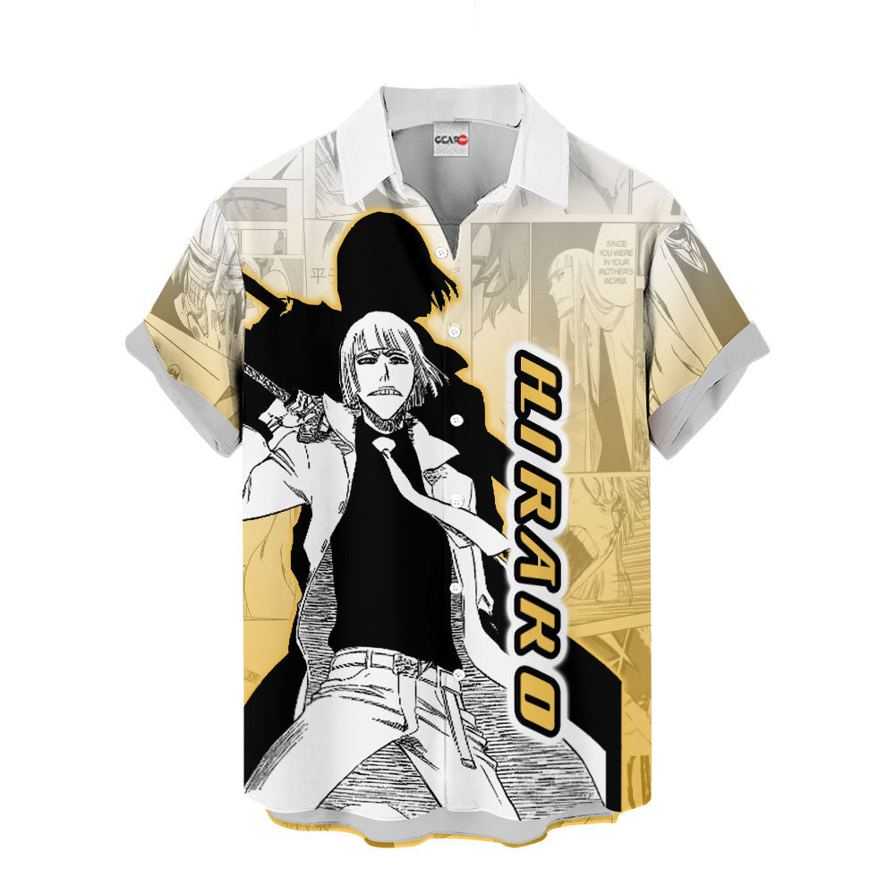 Shinji Hirako Hawaiian Shirt Manga Style