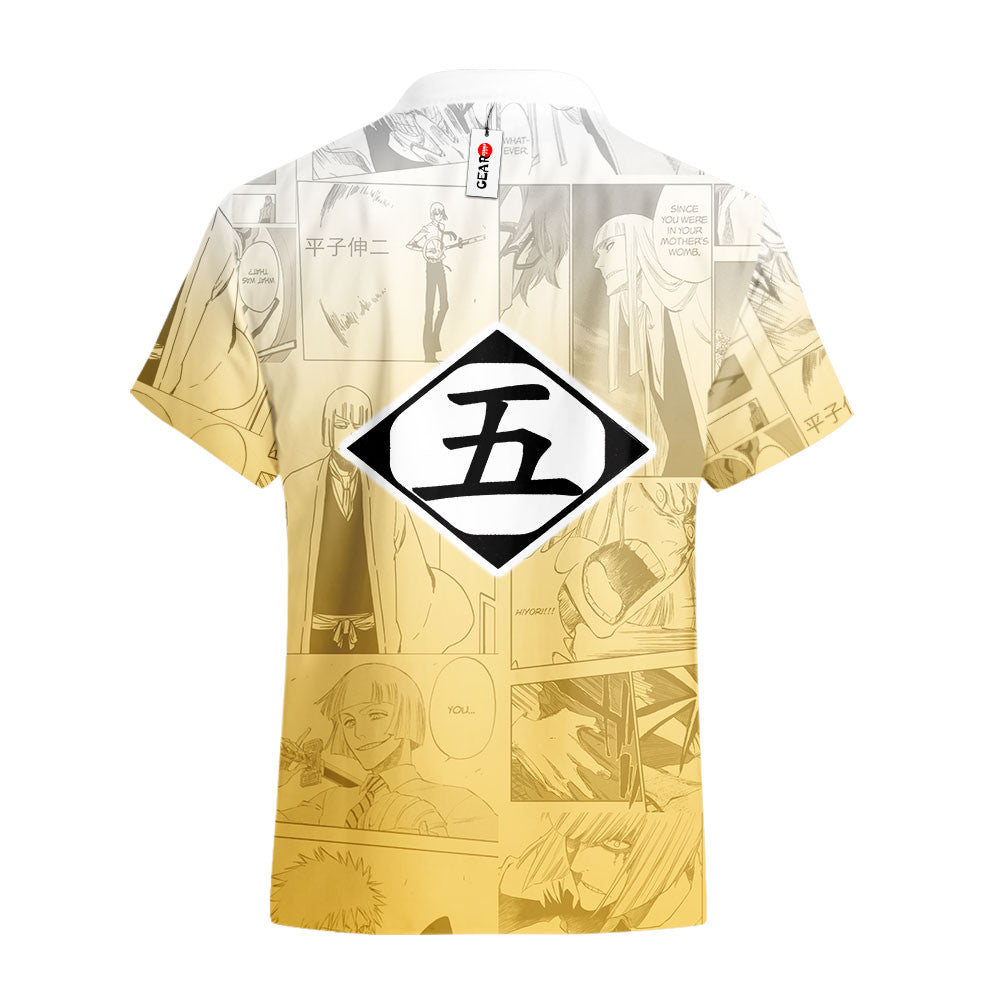 Shinji Hirako Hawaiian Shirt Manga Style