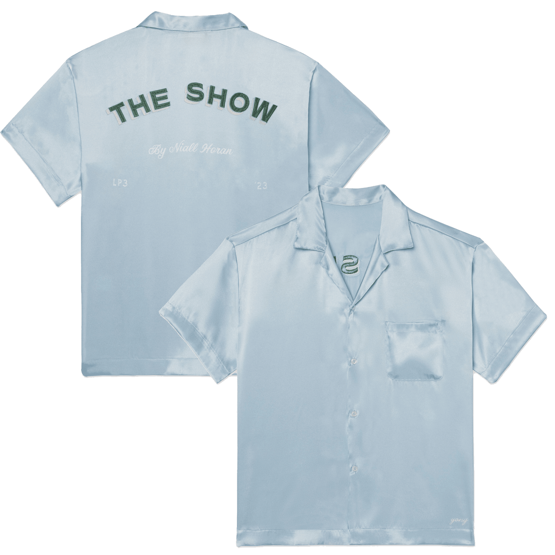 Niall Horan Merch The Show By Niall Horan Blue Hawaiian Shirt Good Father's Day Presents - Tazila