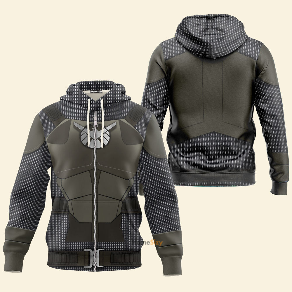 Agents Of SHIELD Cosplay Costume Tshirt SweatShirt Hoodie