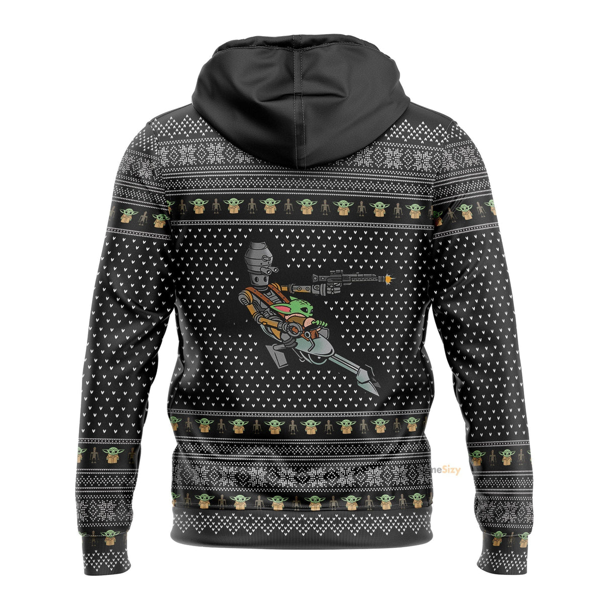IG and Child Star War Cosplay Hoodie Apparel QT212351Hf