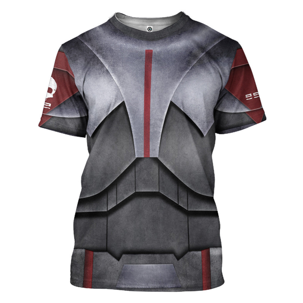 S.W The Bad Batch Armor - Cosplay Costume Hoodie QT308963