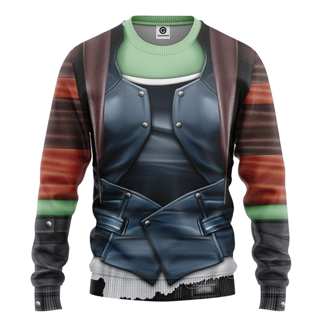 Guardian Of The Galaxy Gamora Cosplay Costume Tshirt Hoodie QT209076Hc