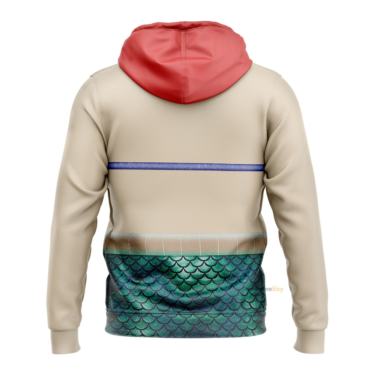 Ariel Mermaid Cosplay Costume Hoodie QT208281Hg