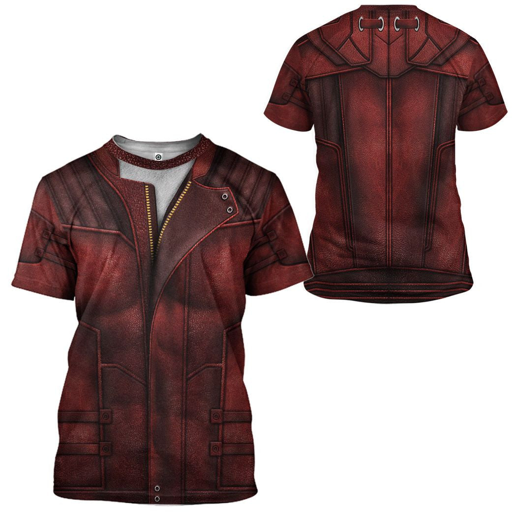 Guardian Of The Galaxy Star Lord - Cosplay Costume Hoodie QT209075