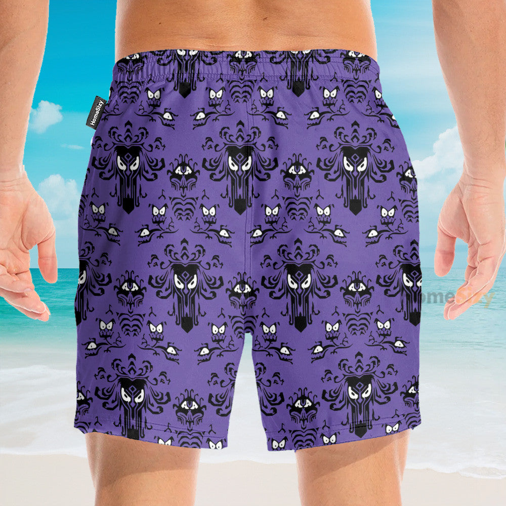 Haunted Mansion Movie Cosplay Costume - Hawaiian Shirt & Beach Shorts