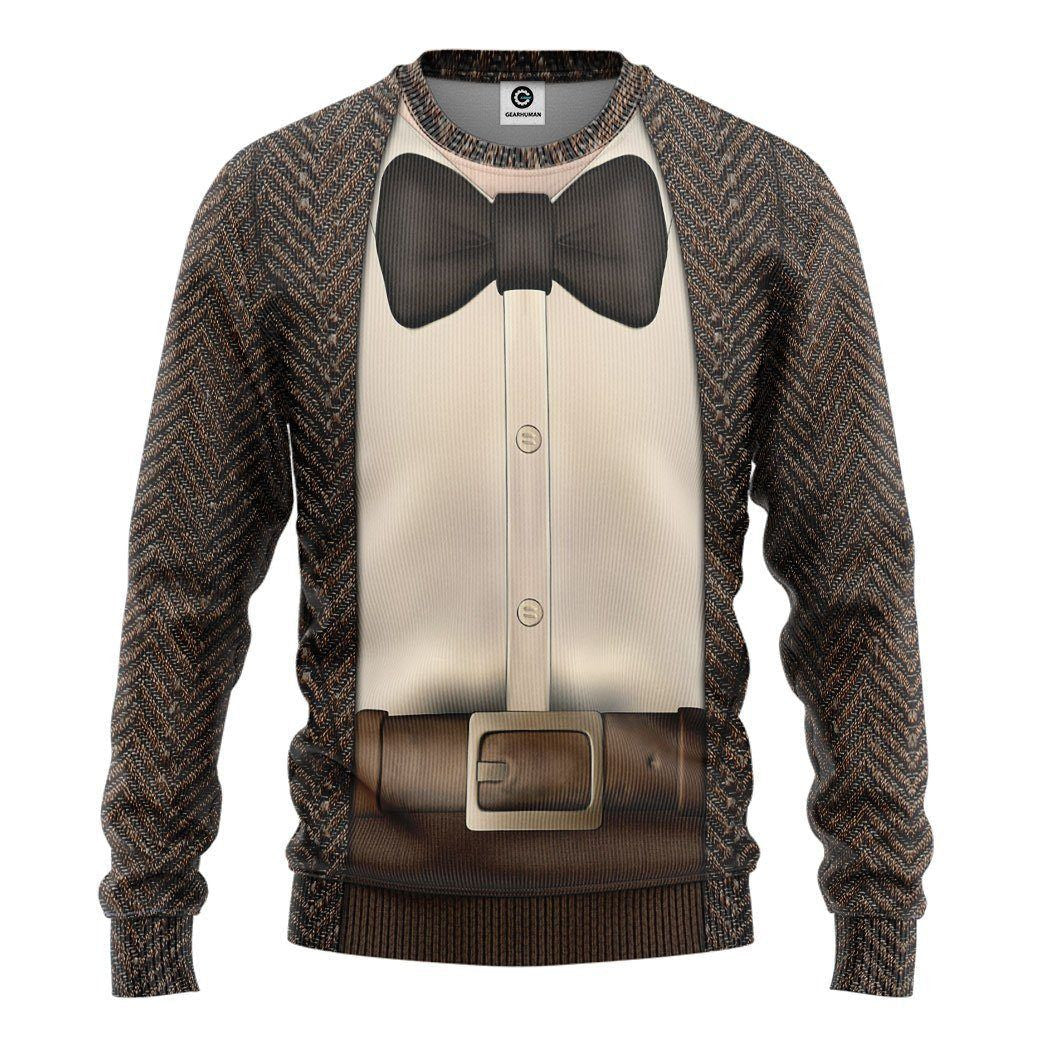 UP Carl Fredricksen Custom Cosplay Costume Tshirt Hoodie QT207257Hf
