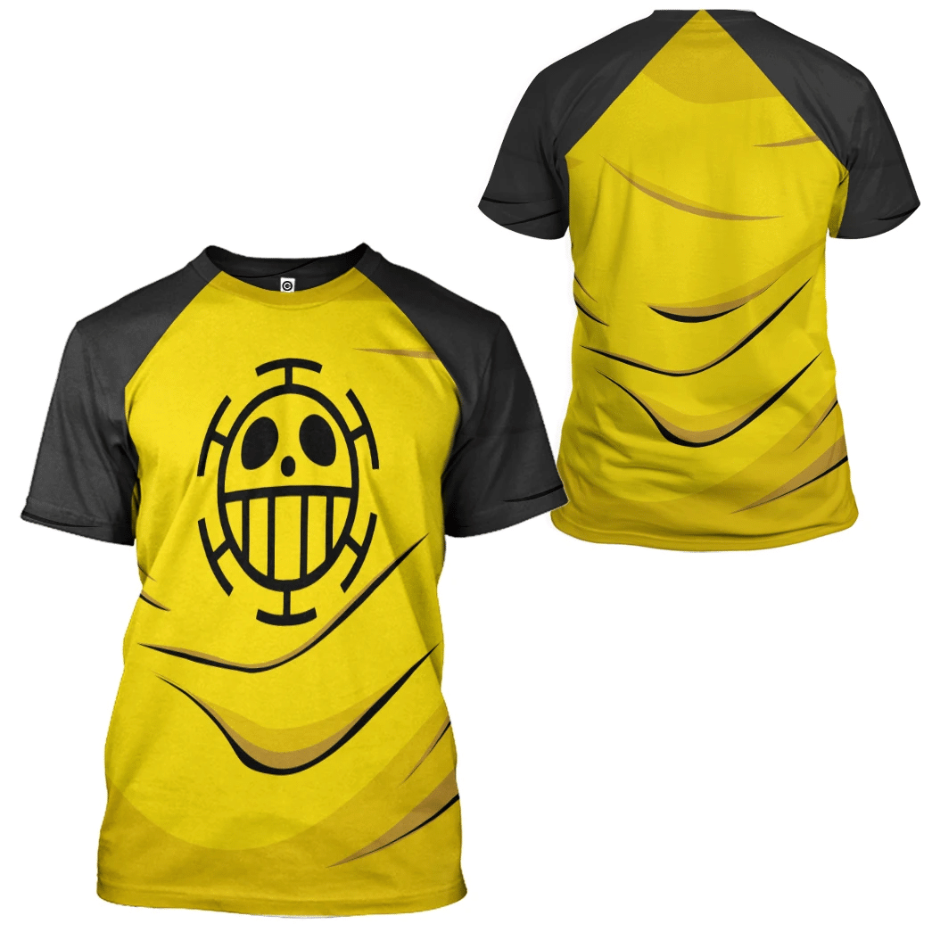 OnPi Trafalgar D.Water Law Custom Cosplay Costume Hoodie Tshirt QT207369Hf