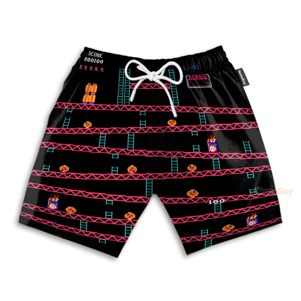 Donkey Kong Gameplay - Hawaiian Shirt & Beach Shorts