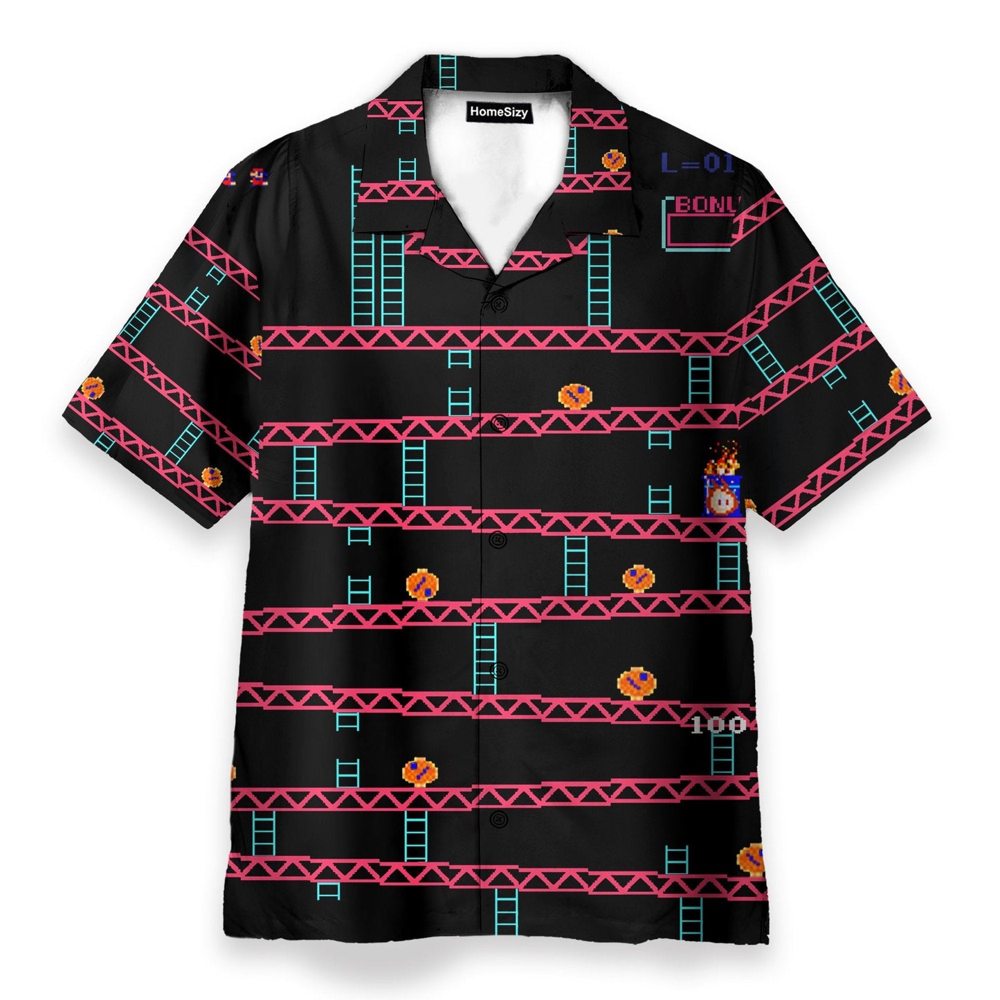 Donkey Kong Gameplay - Hawaiian Shirt & Beach Shorts