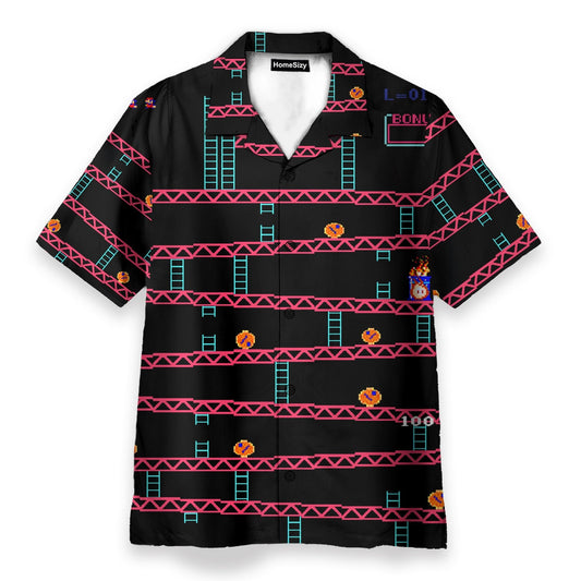 Donkey Kong Gameplay - Hawaiian Shirt & Beach Shorts