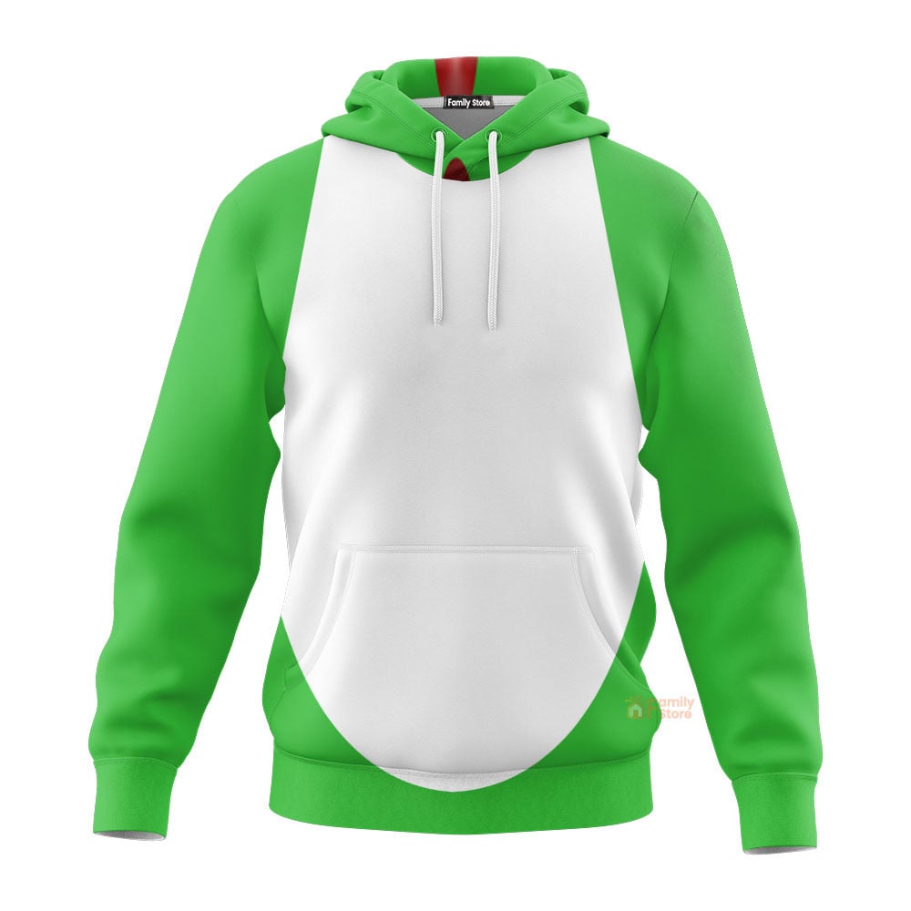 Yoshi Custom Cosplay Costume Hoodie Tshirt QT207043Hf