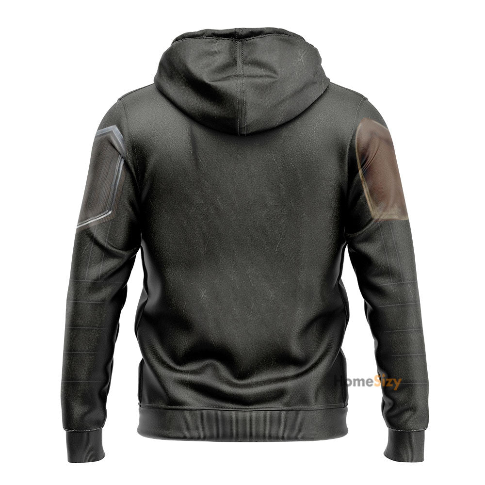 Star War The Mandalorian Custom Cosplay Costume Hoodie QT303315Hf