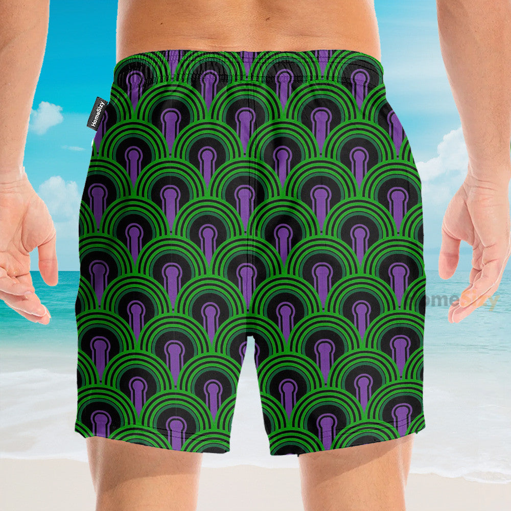 Room 237 The Shining Movie Cosplay Costume - Hawaiian Shirt & Beach Shorts