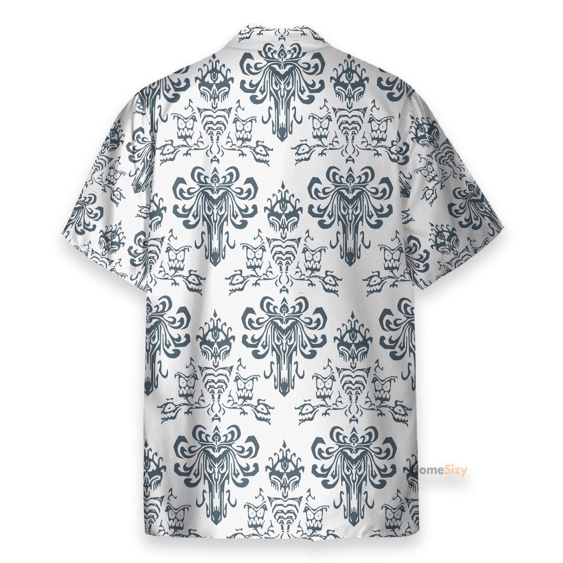 White Haunted Mansion Movie - Hawaiian Shirt & Beach Shorts