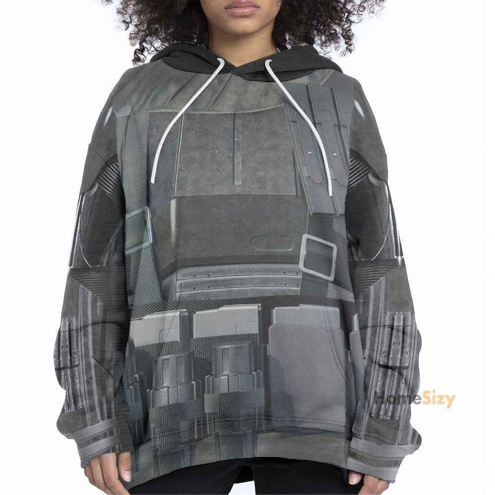 Movie SW Death Trooper Custom Cosplay Costume Hoodie QT208440Hg