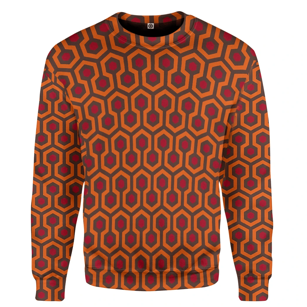Overlook Hotel Carpet The Shining Custom Cosplay Tshirt Hoodie QT207157Hf