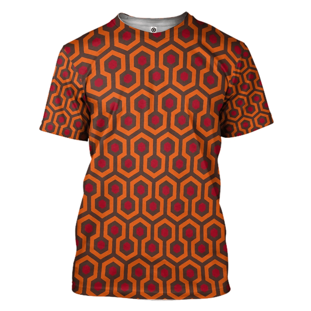 Overlook Hotel Carpet The Shining Custom Cosplay Tshirt Hoodie QT207157Hf