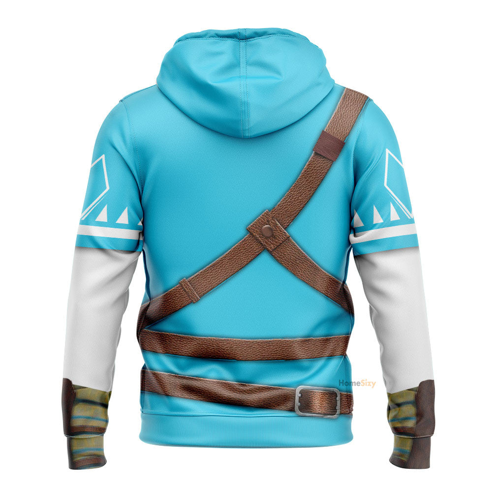 The LOZD  Link BOTW Cosplay Custom Cosplay Costume Hoodie QT206189Hf