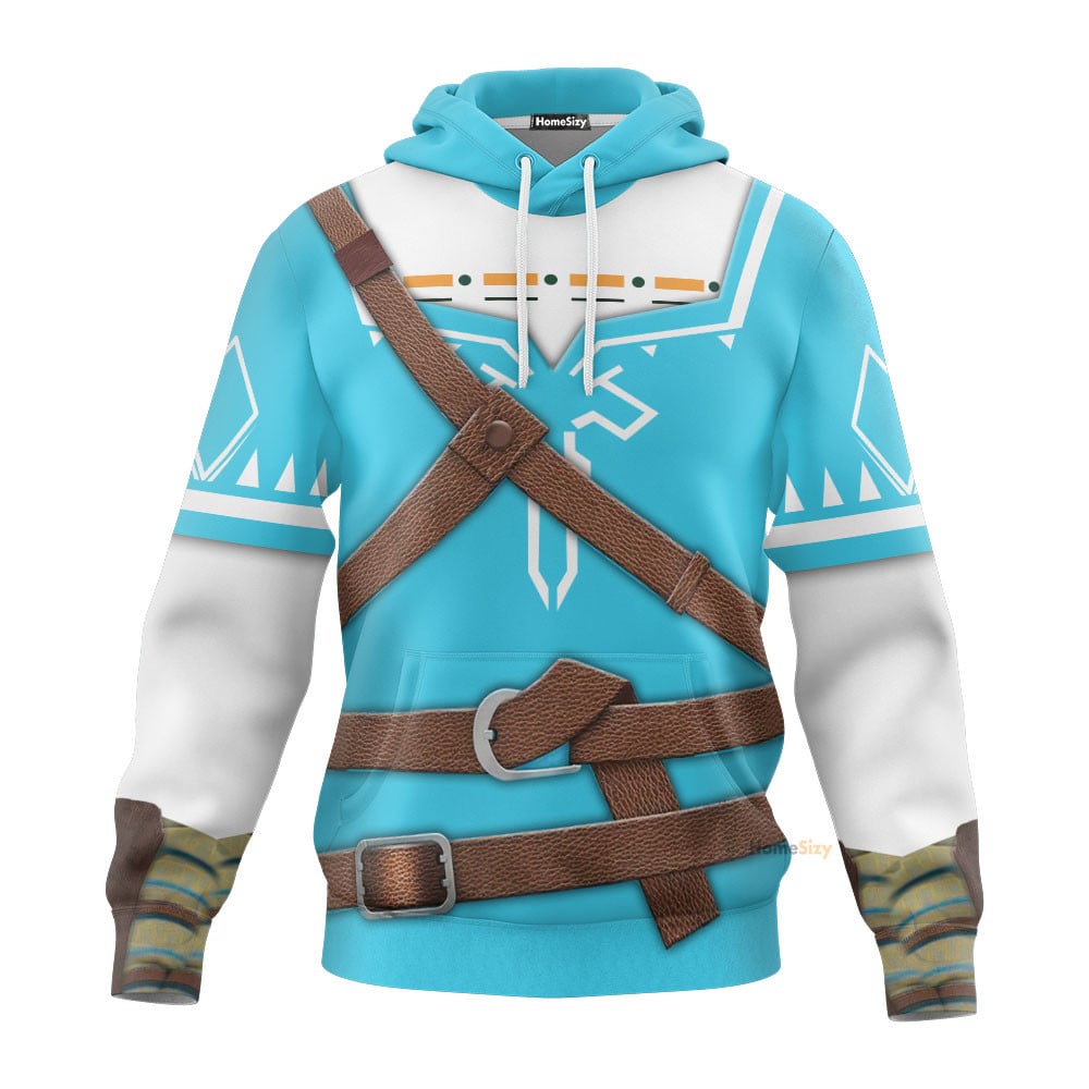 The LOZD  Link BOTW Cosplay Custom Cosplay Costume Hoodie QT206189Hf