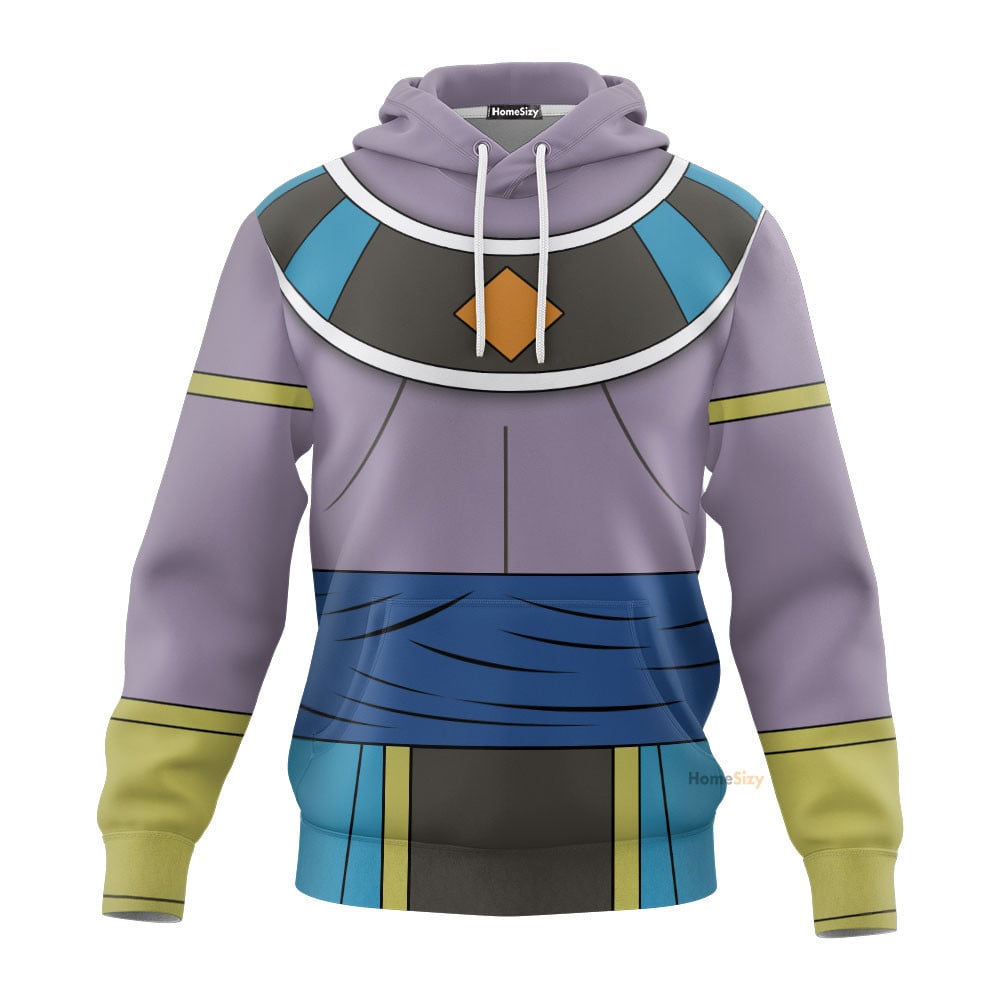 Anime DrBa Z Beerus God Jesus Of Destruction Custom Cosplay Costume Hoodie QT308039