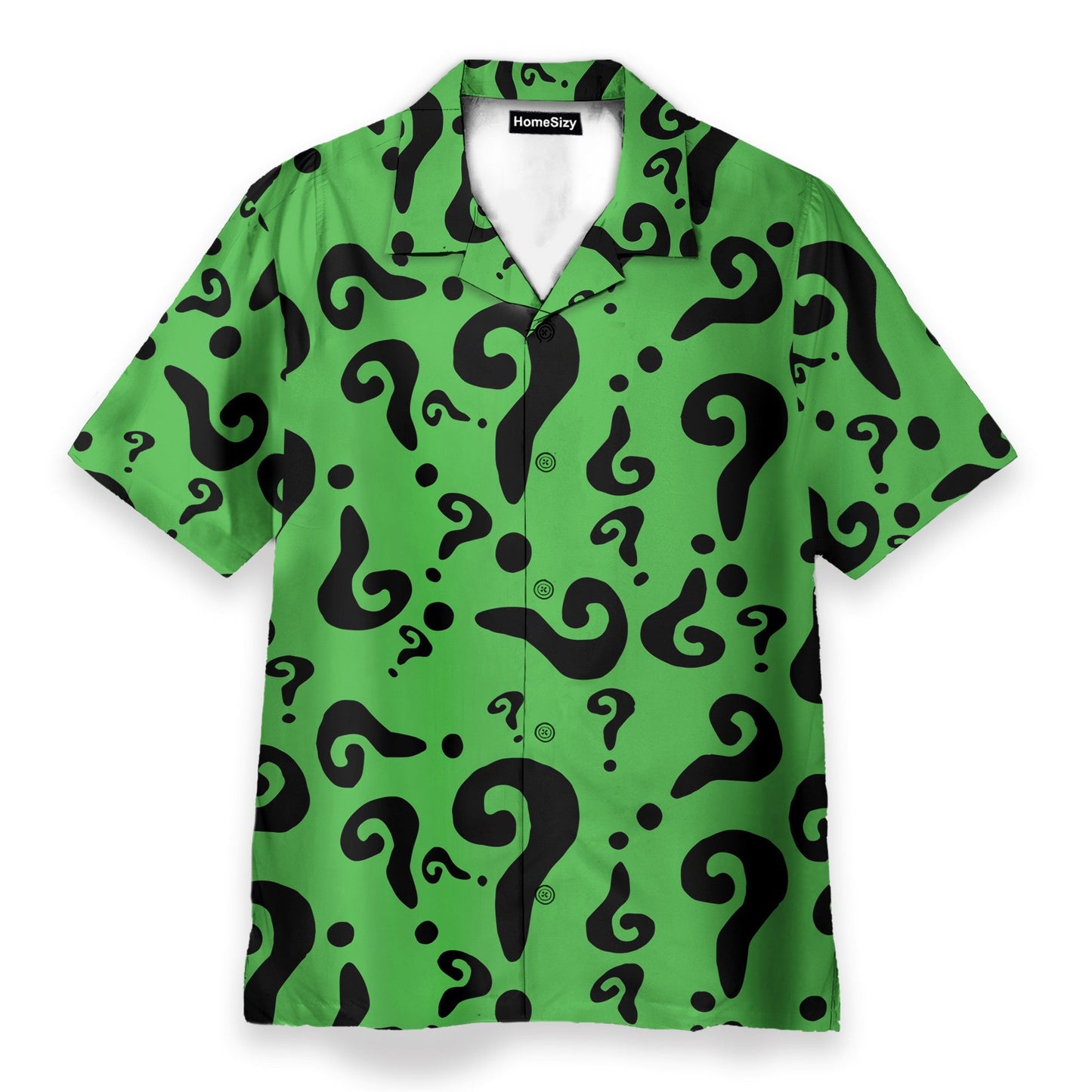 Batman The Riddler Movie Cosplay Costume - Hawaiian Shirt & Beach Shorts