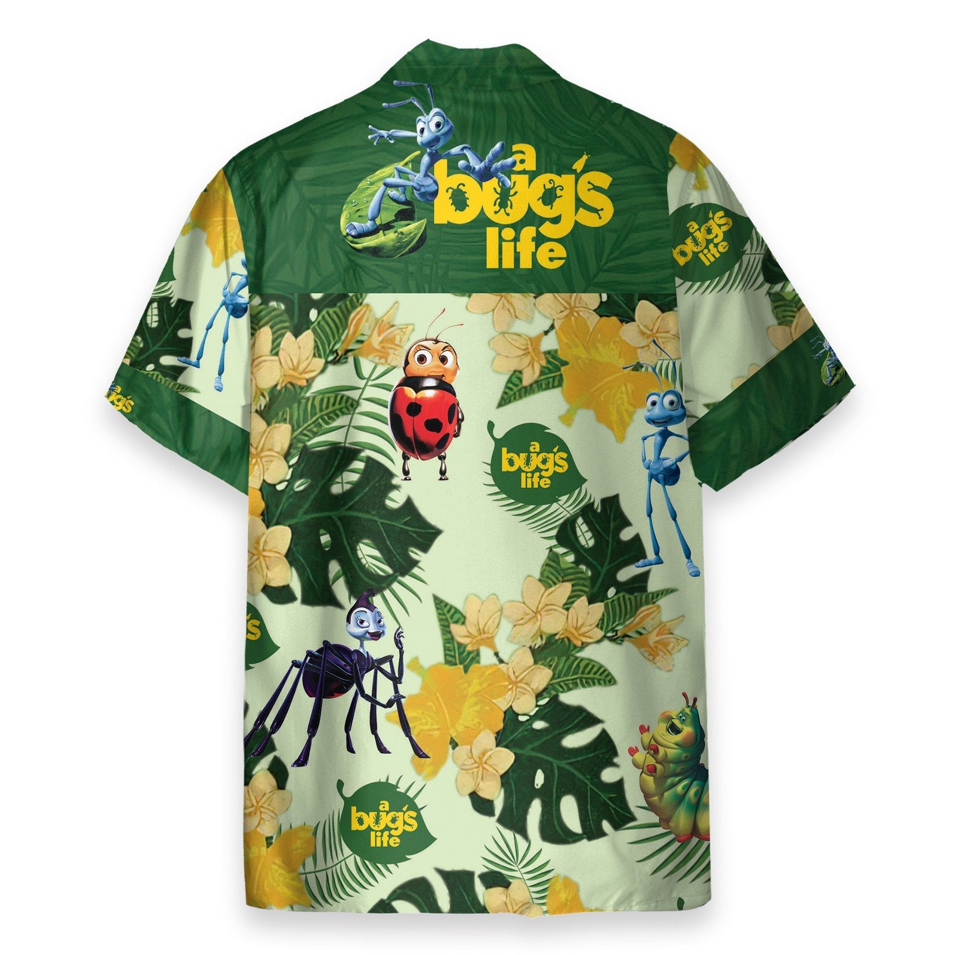 A Bug Life Funny Button's Up Shirts - Hawaiian Shirt & Beach Shorts