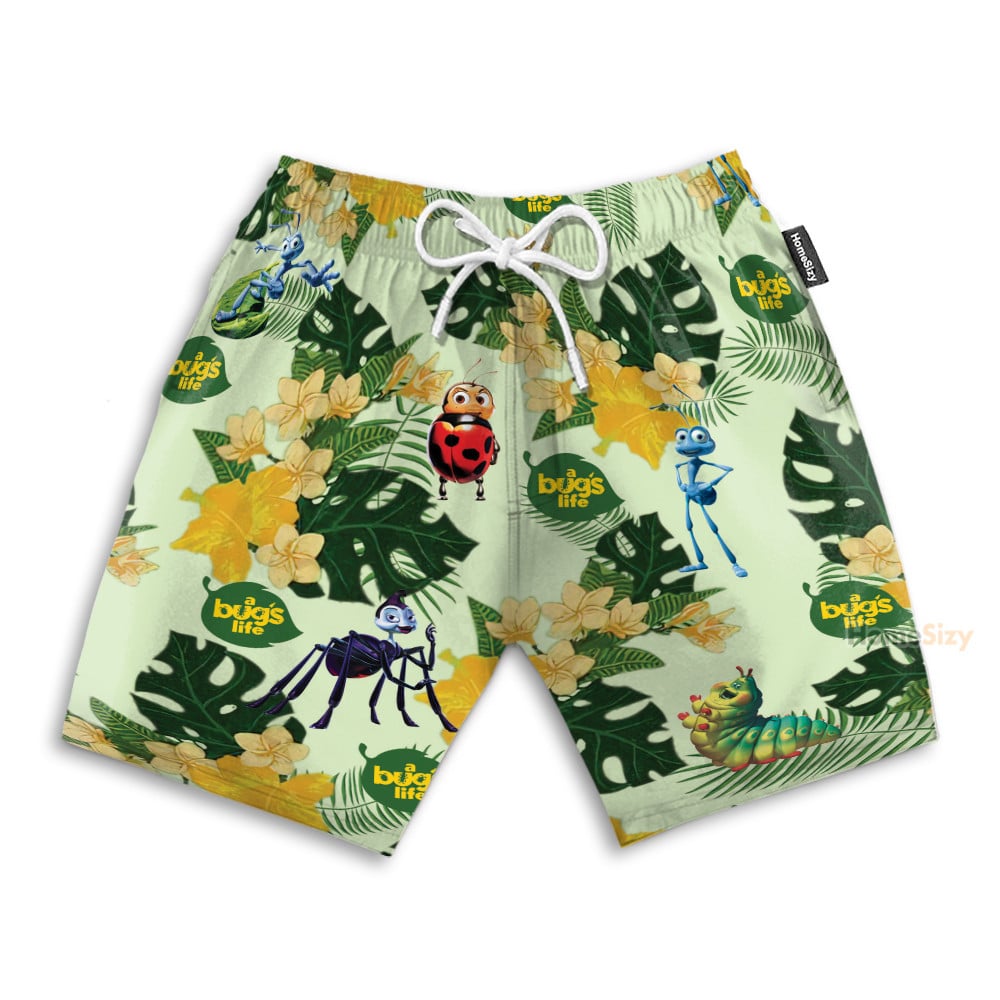 A Bug Life Funny Button's Up Shirts - Hawaiian Shirt & Beach Shorts