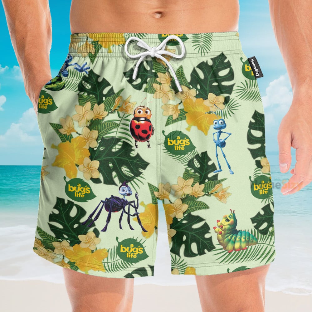 A Bug Life Funny Button's Up Shirts - Hawaiian Shirt & Beach Shorts