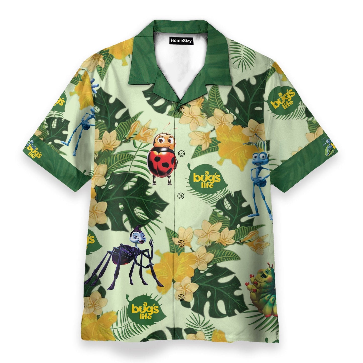 A Bug Life Funny Button's Up Shirts - Hawaiian Shirt & Beach Shorts