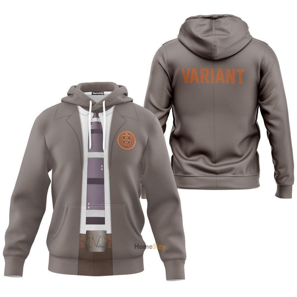 Loki TVA Variant Outfit Custom Cosplay Costume Tshirt Hoodie QT210019Hc