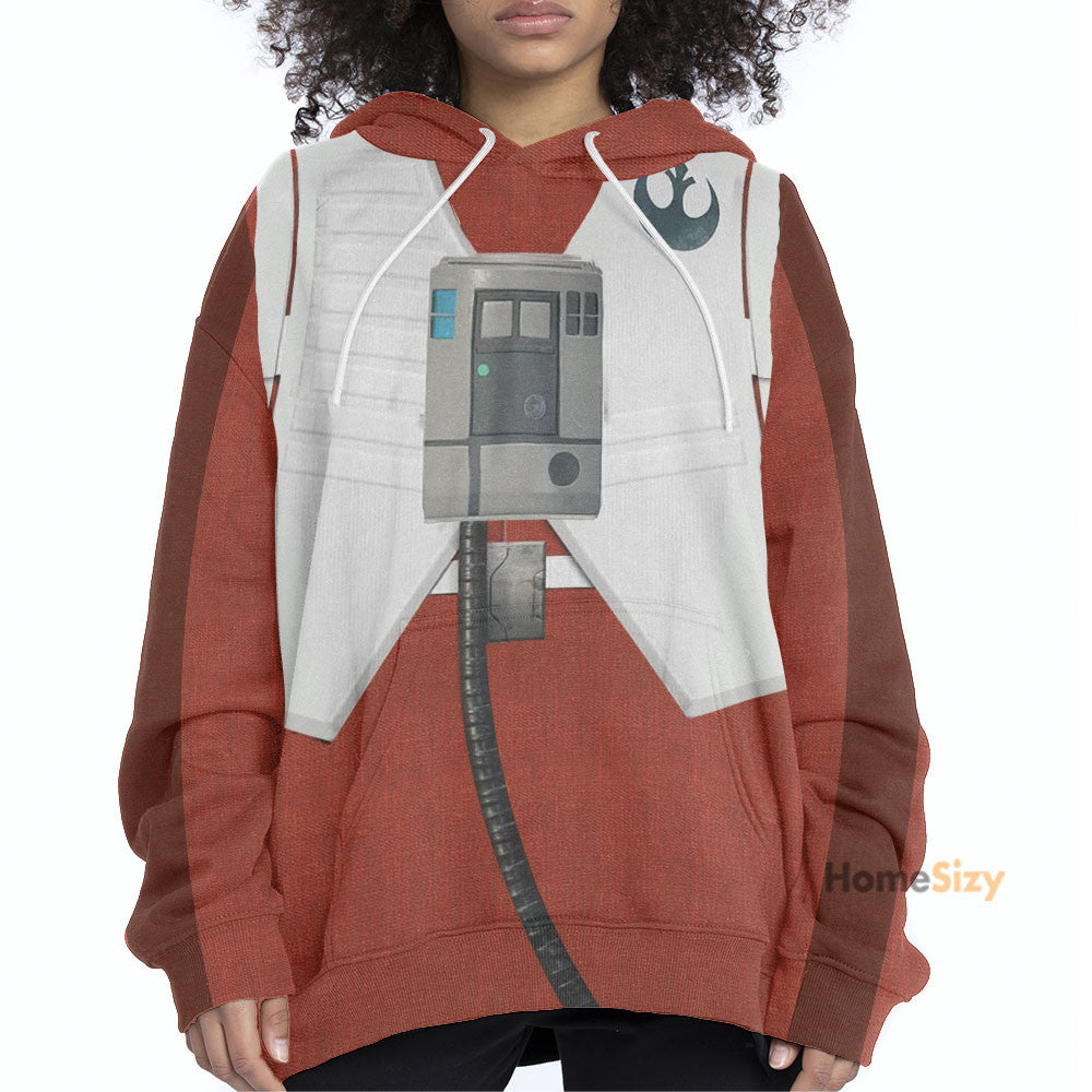 Stwa Poe Dameron Tshirt Hoodie QT206347Hf