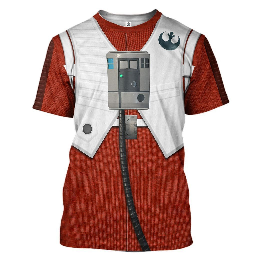 Stwa Poe Dameron Tshirt Hoodie QT206347Hf