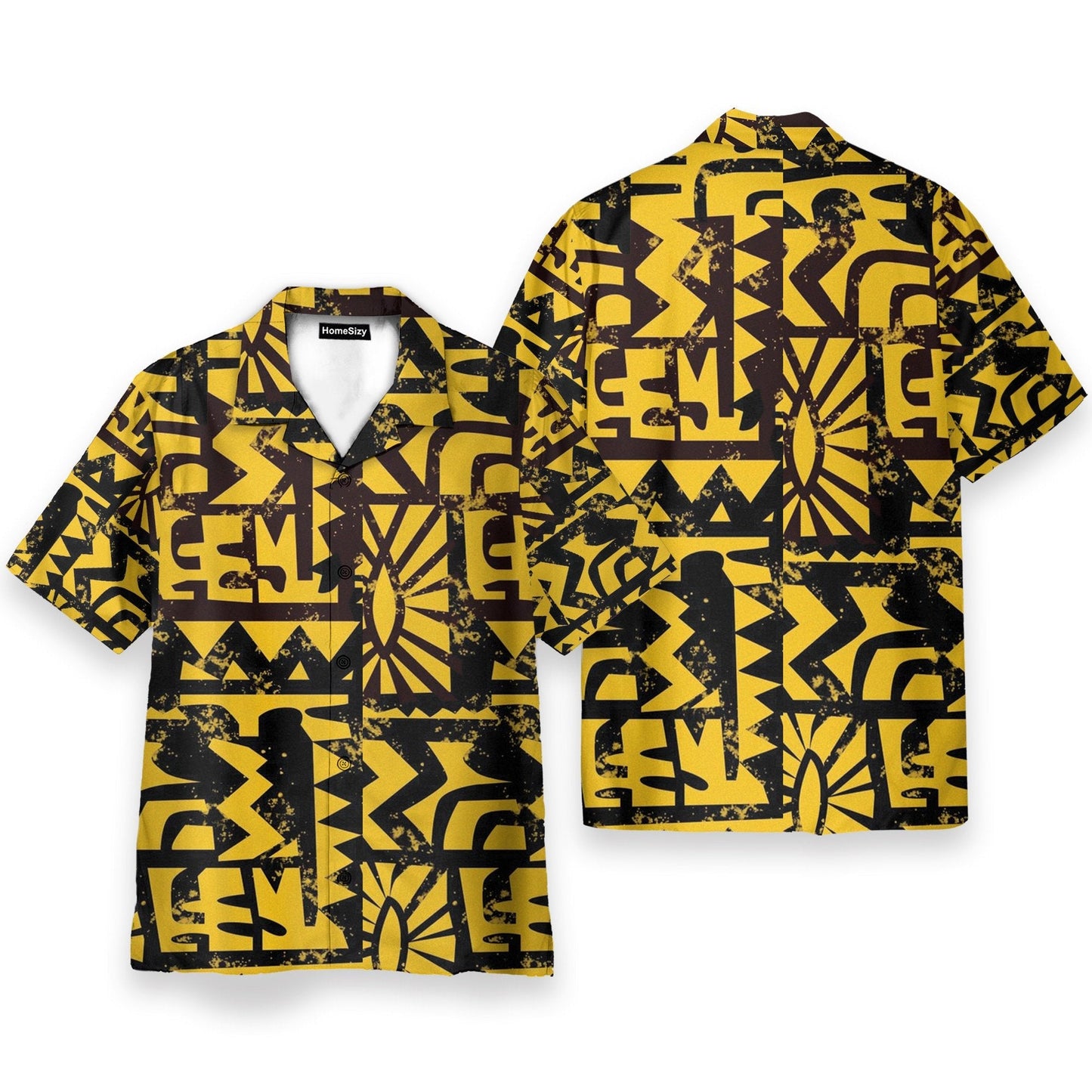 Stranger Thing Movie Eleven Yellow Cosplay Costume - Hawaiian Shirt & Beach Shorts