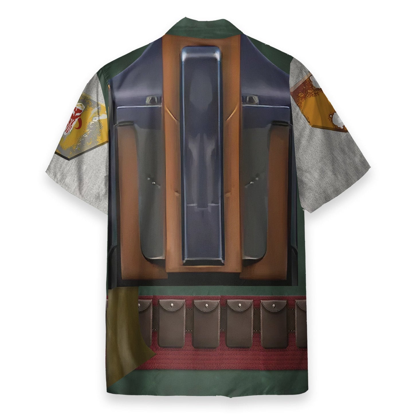 Stwa Movie Boba Fett Cosplay Costume - Hawaiian Shirt