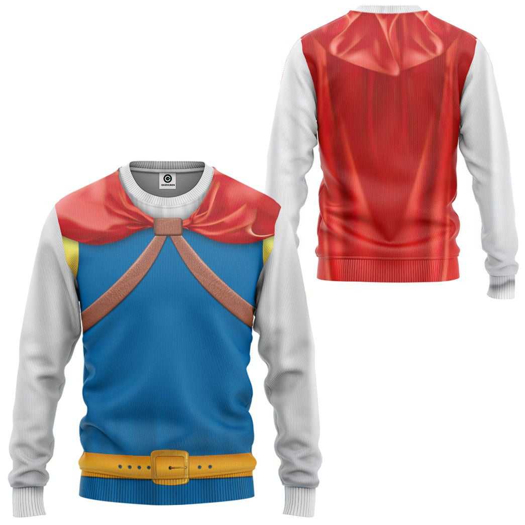 Snow White Prince Florian Custom Cosplay Costume Tshirt Hoodie QT209532Hf
