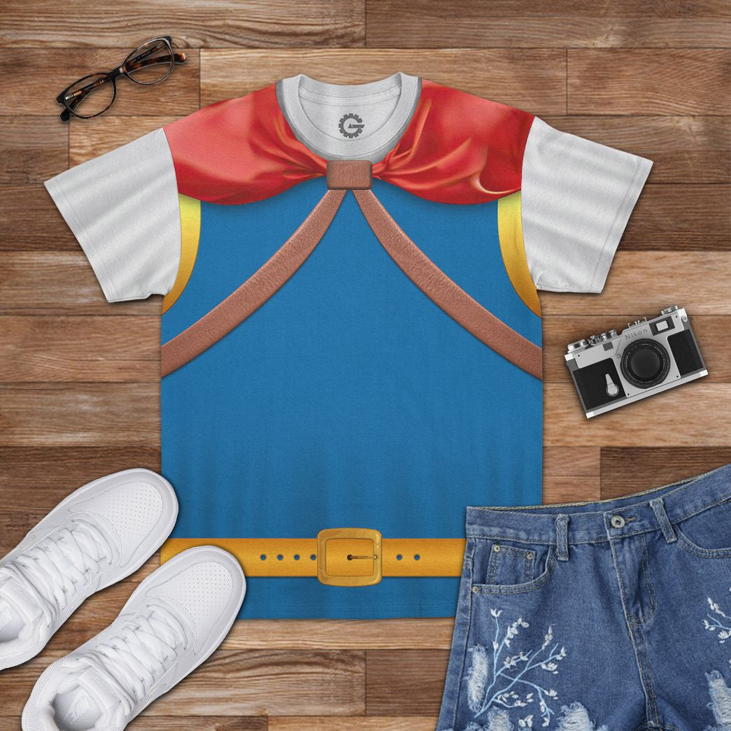 Snow White Prince Florian Custom Cosplay Costume Tshirt Hoodie QT209532Hf