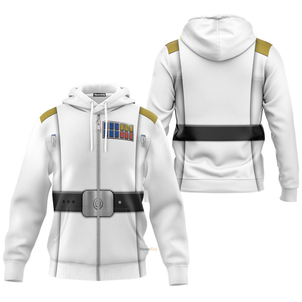 SW Grand Admiral Uniform Custom Cosplay Costume Hoodie QT210375Hc
