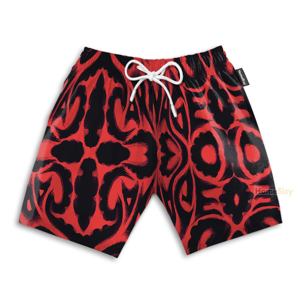 Marvel Movie Spider Man Venom Cosplay Costume - Hawaiian Shirt & Beach Shorts