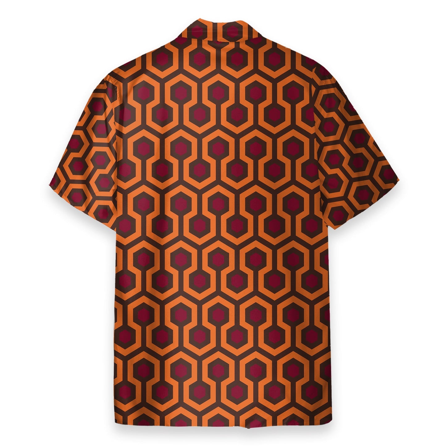 Overlook Hotel Carpet The Shining Movie Cosplay Costume - Hawaiian Shirt & Beach Shorts
