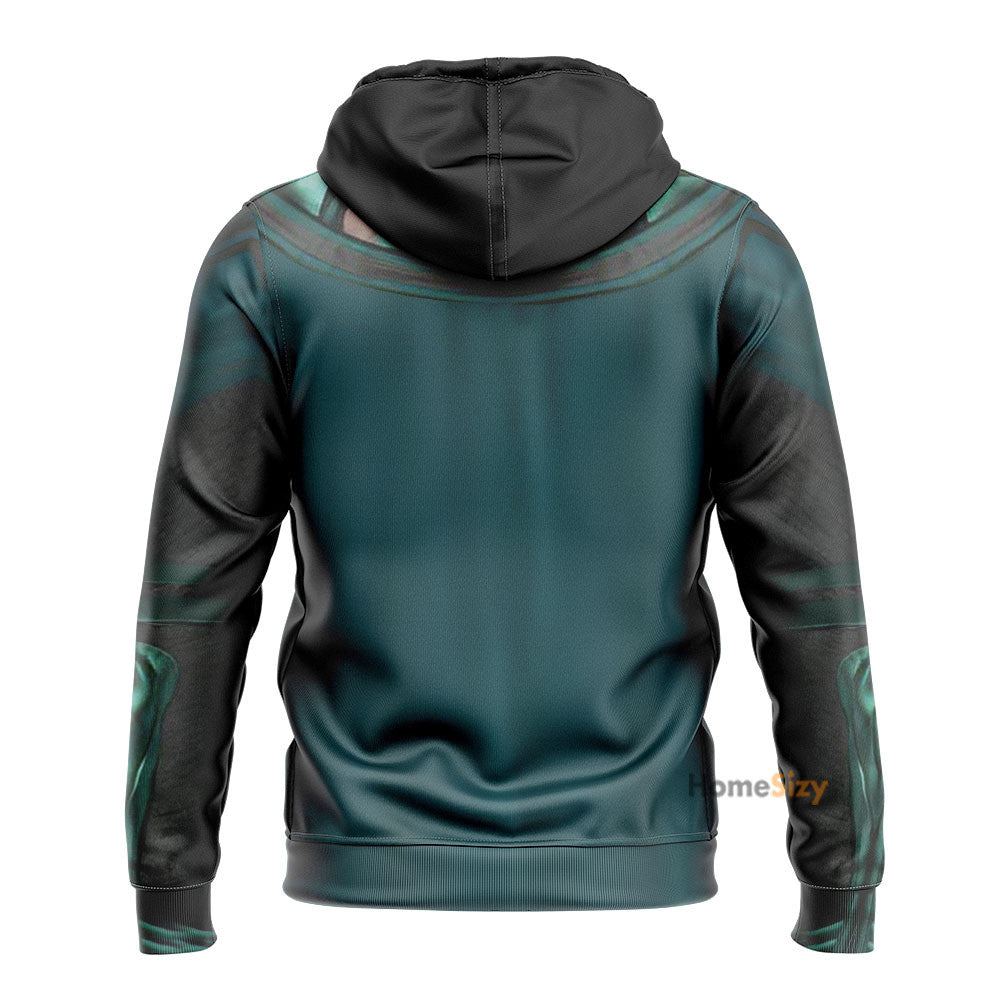 Marvel Hela Odinsdottir Custom Cosplay Costume Tshirt Hoodie QT209003Tf
