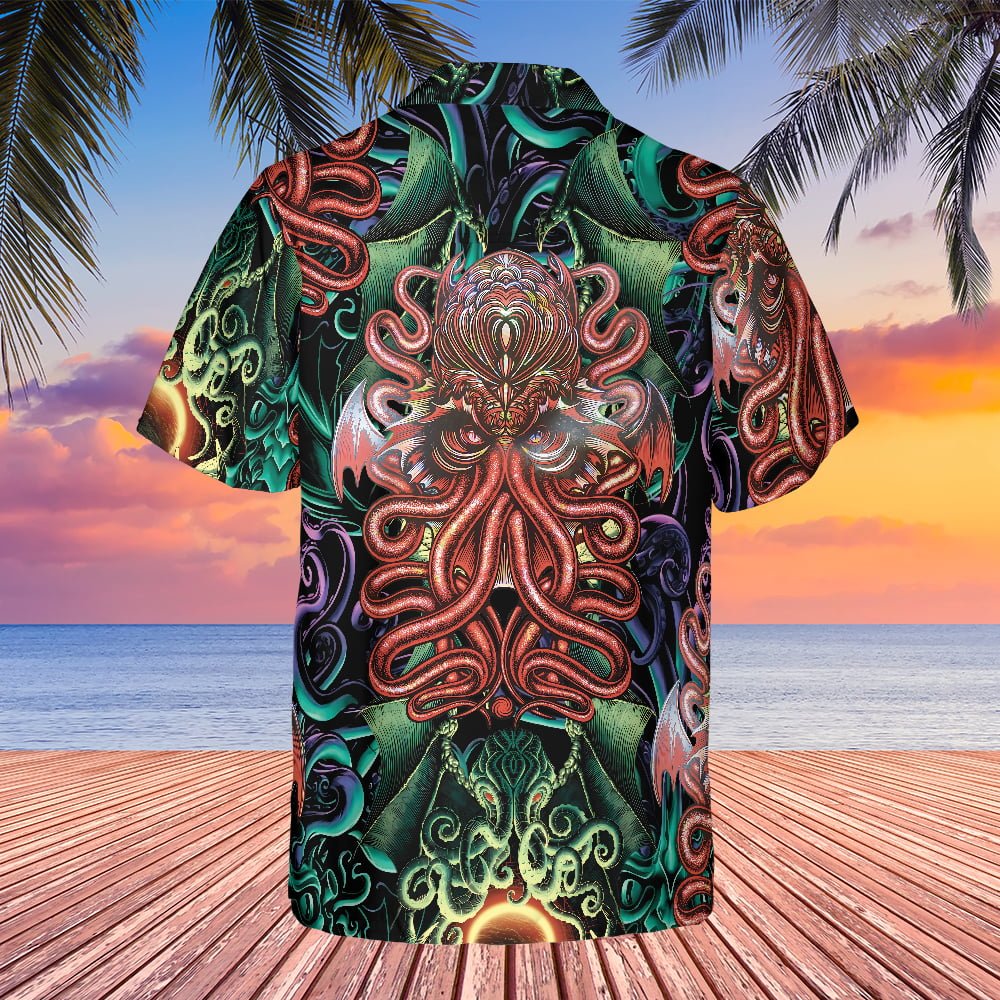 Scarface Tony Montana Al Pacino Tropical Bird Leaf Flowers Hawaiian Shirt - Tazila