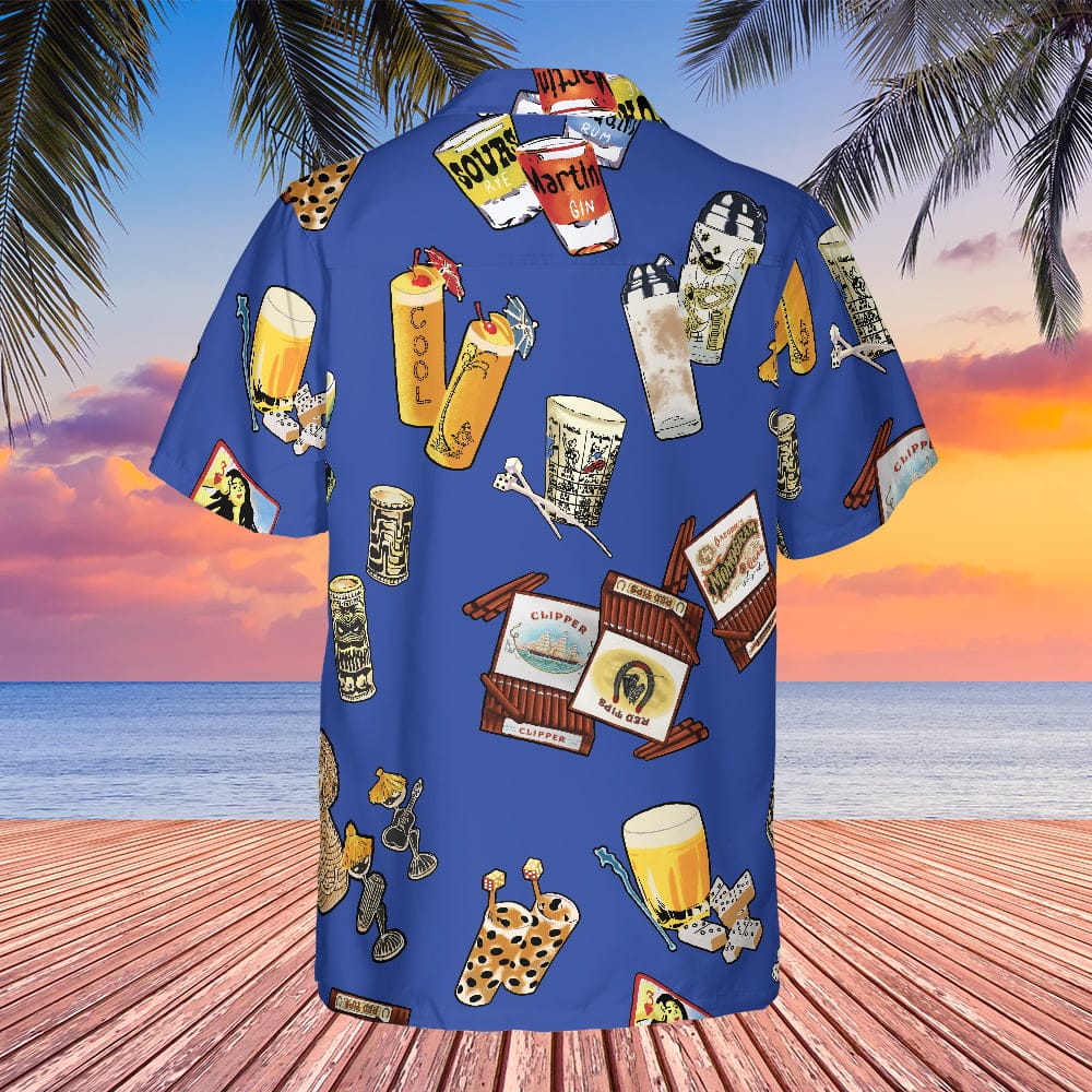 Robin Williams Tropical Bird Floral Hawaiian Shirt - Tazila