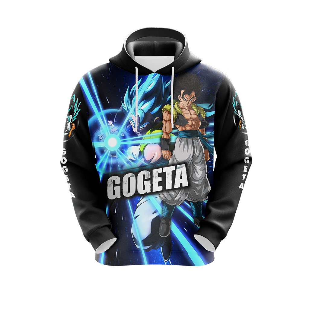 Dragon Ball Z T-shirt Dragon Ball Gogeta Vegeta And Goku Black Blue T-shirt Dragon Ball Hoodie Goku Shirt