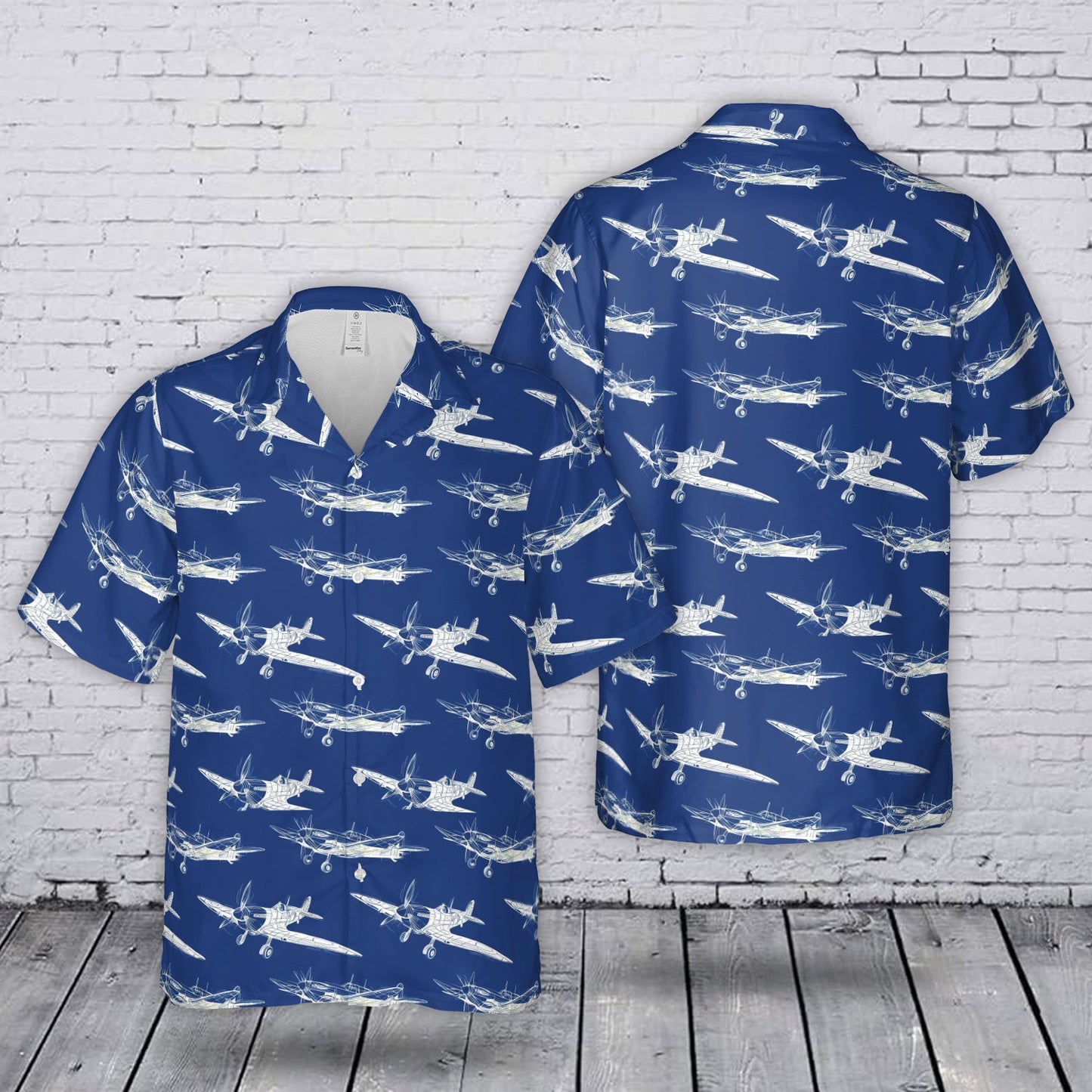 US Air Force Classic Aircraft Hawaiian Shirt