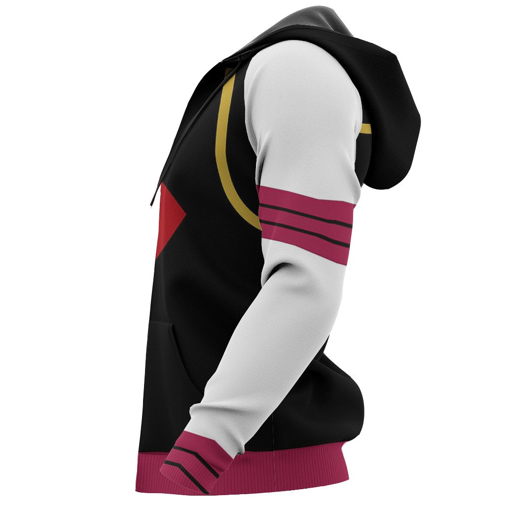 Hunter X Hunter T-shirt Hisoka Suit Costume Black White Hoodie Hunter X Hunter Merch Anime Shirt