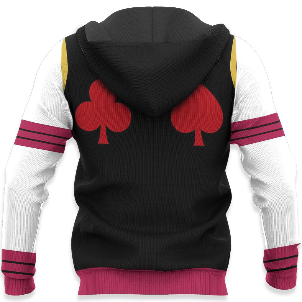 Hunter X Hunter T-shirt Hisoka Suit Costume Black White Hoodie Hunter X Hunter Merch Anime Shirt