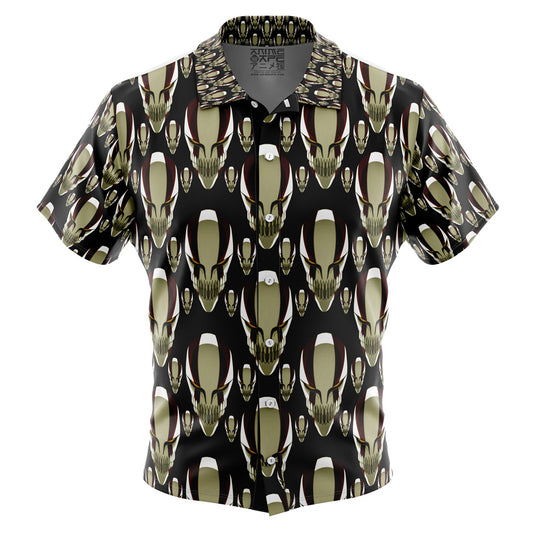 Ichigo's Hollow Mask Bleach Button Up Hawaiian Shirt