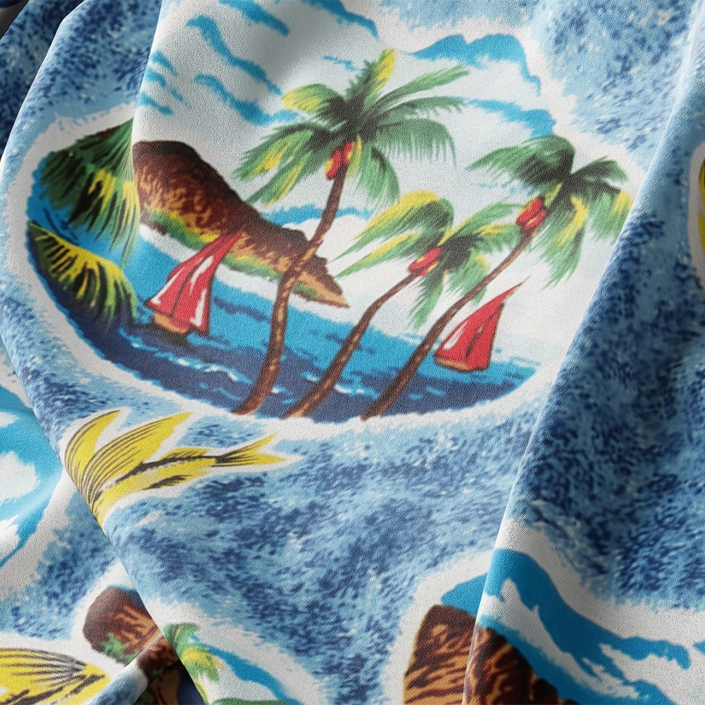 Scarface Tony Montana Tiger Red Hawaiian Shirt - Tazila