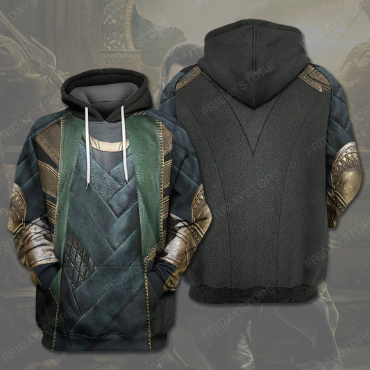 Loki T-shirt Loki Costume 3D T-shirt Loki Hoodie